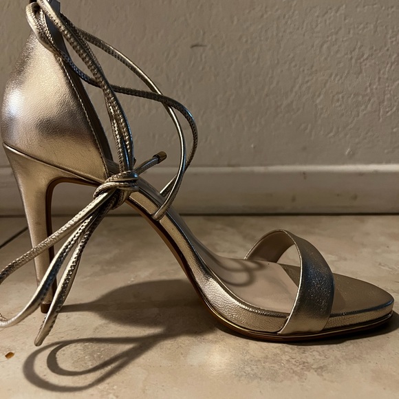 Kenneth Cole Womens Berry Heeled Sandal Ankle Wraparound Strap Size 8 | 3 inch - Picture 1 of 8